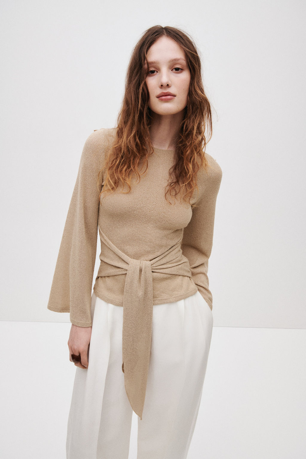 Top de punto con lazada - H&m фото 4