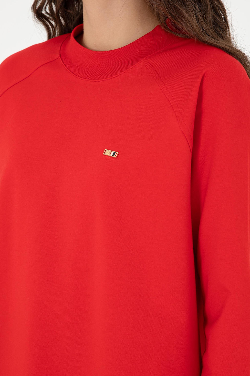 Женский красный свитшот Неожиданная скидка в корзине - U.s. polo assn фото 7