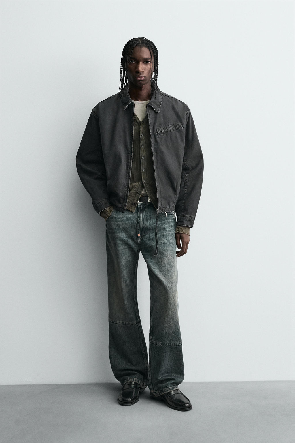 QUILTED DENIM JACKET