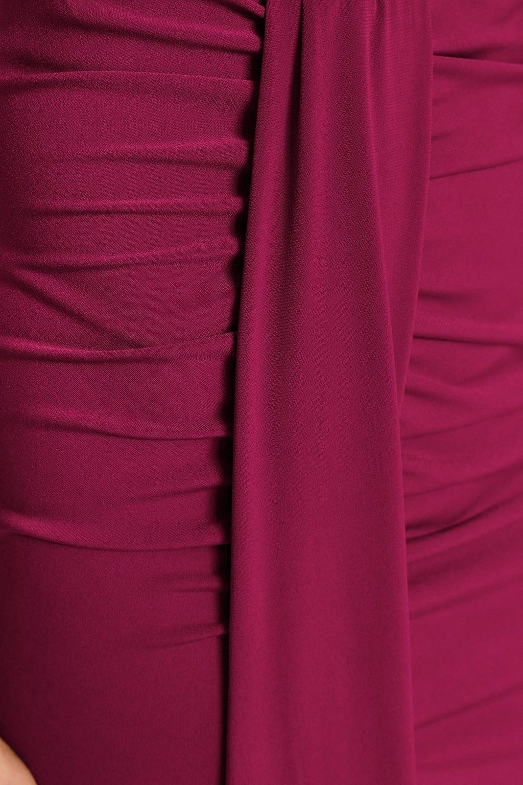 Bordo Dokuma Maxi Plaj Etek TBESS23ET00021