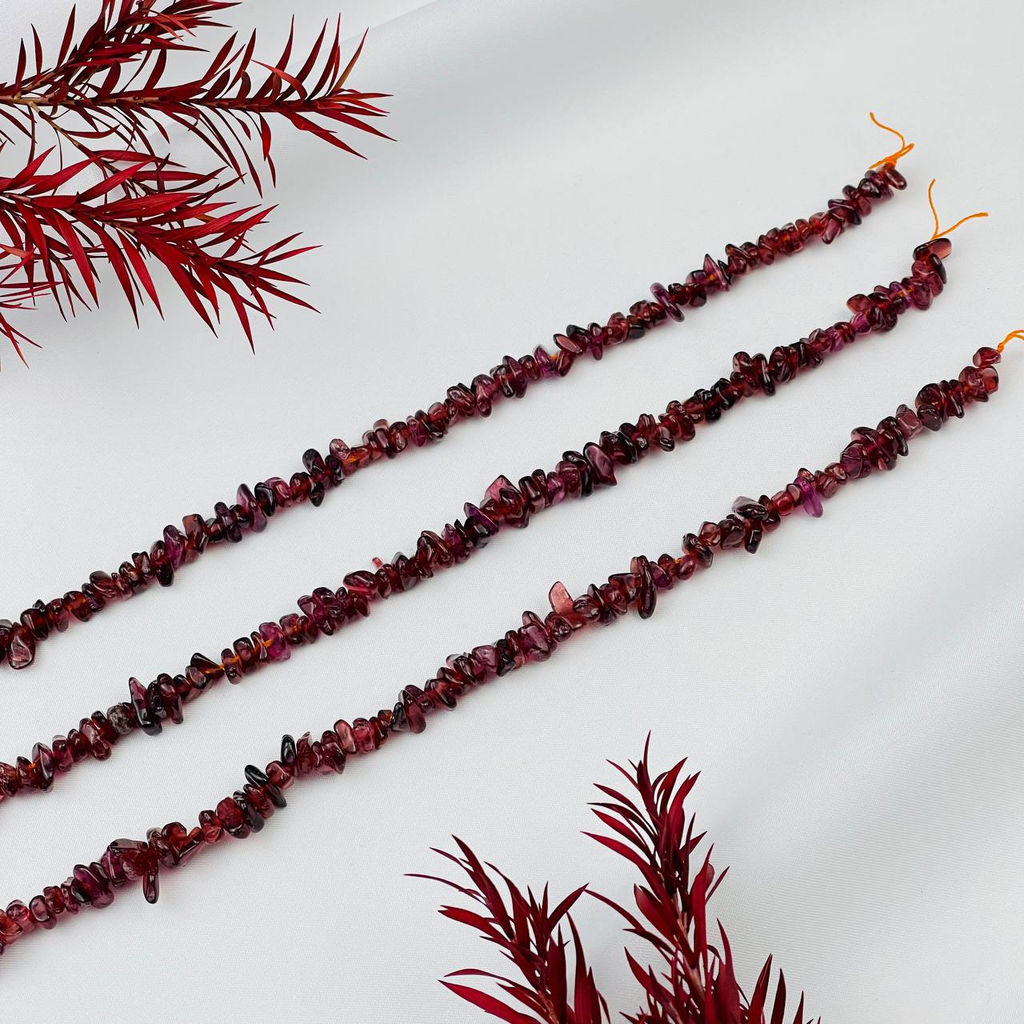 Бусины для украшений из Граната крошка