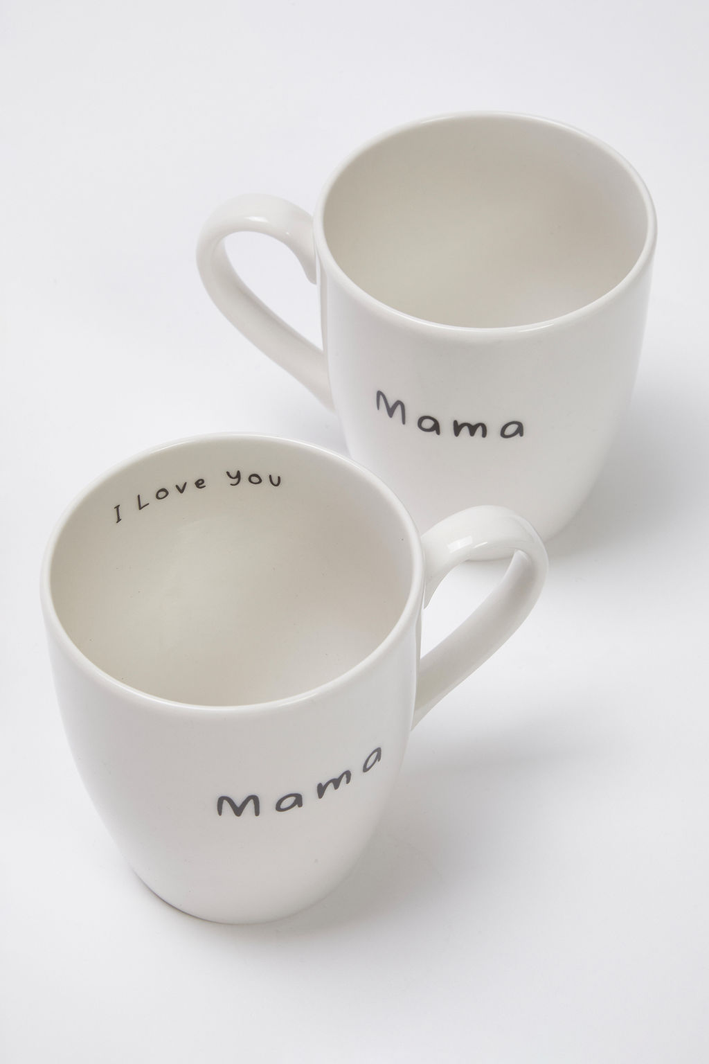Trendyolmilla Home 2li Porselen Moms Coffee Bask?l? Kupa TPHSS25UP00007  фото 5