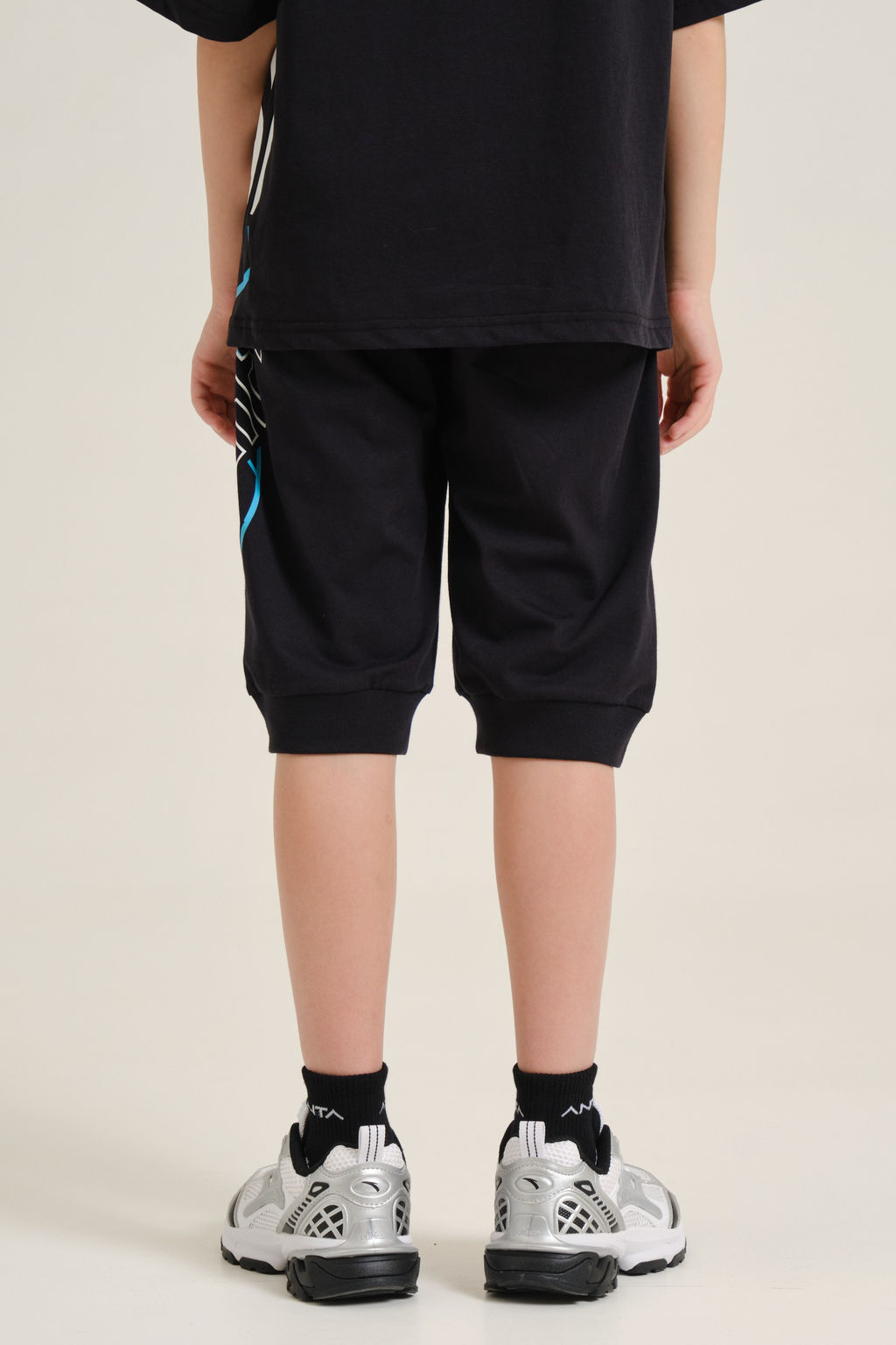 Брюки трикотажные 3/4 Черный Basketball Knit 3/4 Pants