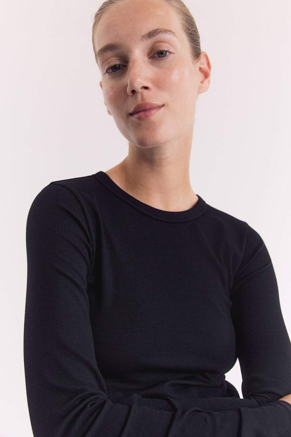 MAMA Camiseta en punto de canale - H&m фото 3