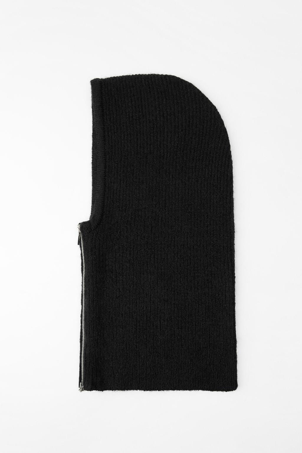 RIBBED ZIP BALACLAVA - Zara фото 4