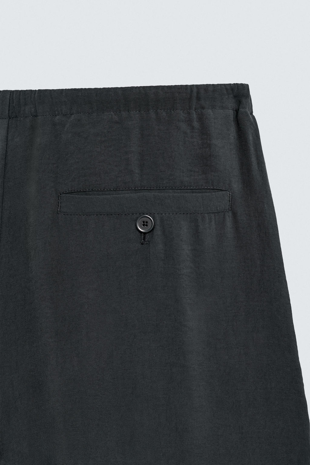 PANTAL?N FLUIDO RELAXED FIT / Negro - Zara фото 9