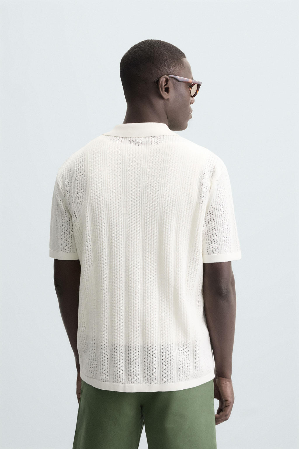 OPENWORK KNIT SHIRT - Zara фото 3