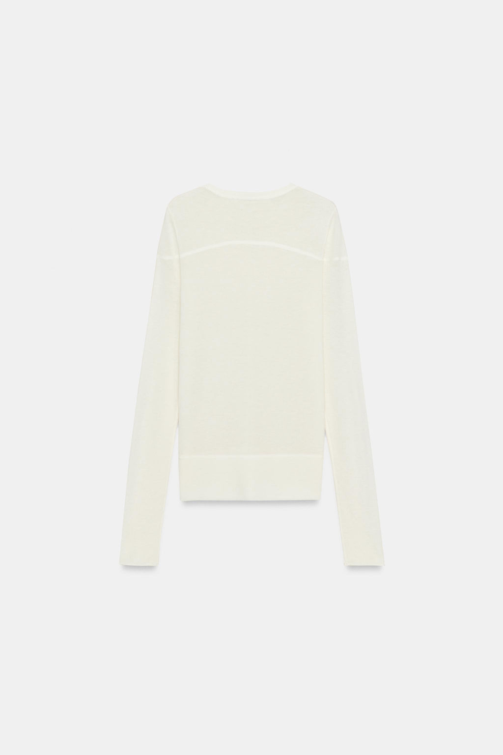 JERSEY PUNTO FINO CON LANA / Crudo - Zara фото 7