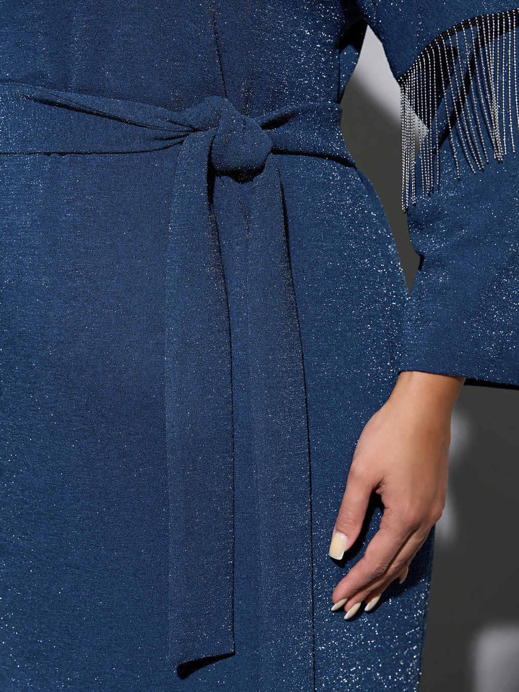 Платье 0385-1 темно-синий