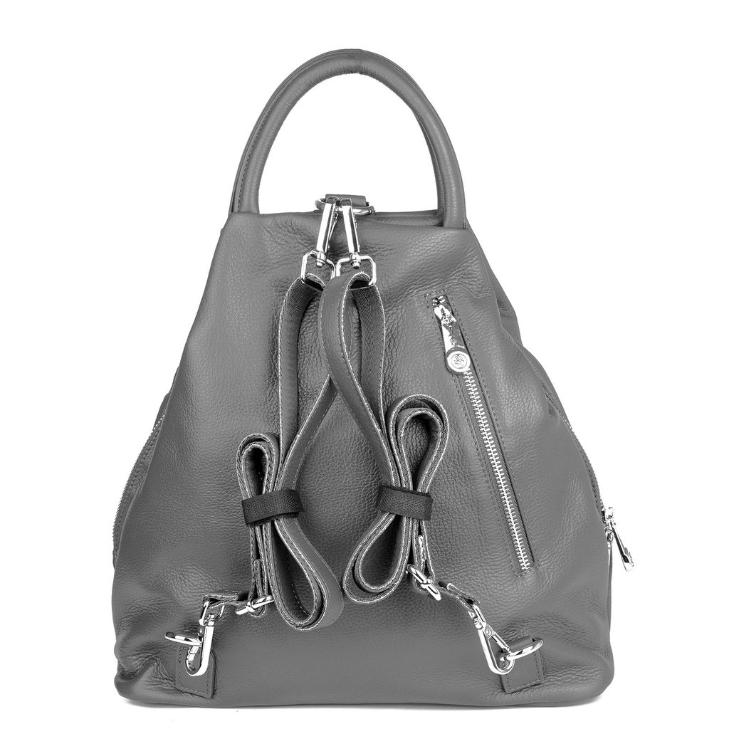 Женский кожаный рюкзак - Barcelo biagi фото 2