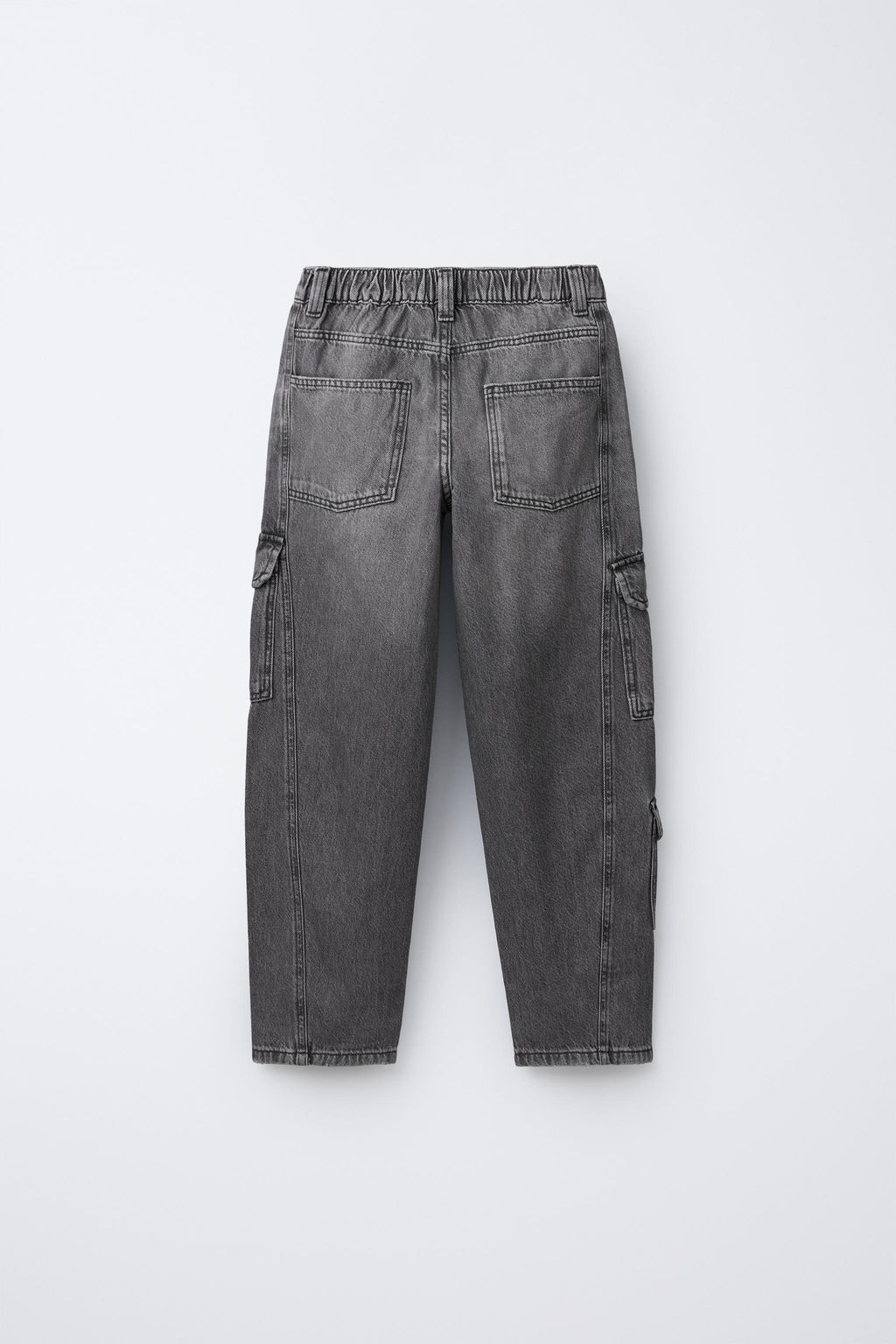 JEANS MULTICARGO / Gris - Zara фото 2