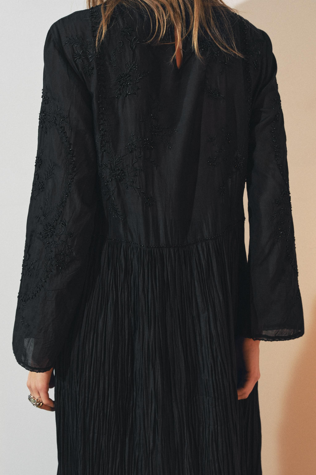 BEADED EMBROIDERY DRESS ZW COLLECTION - Zara фото 3