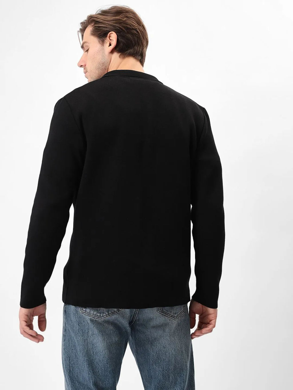 Кардиган мужской GREG G136-KF-черный 340