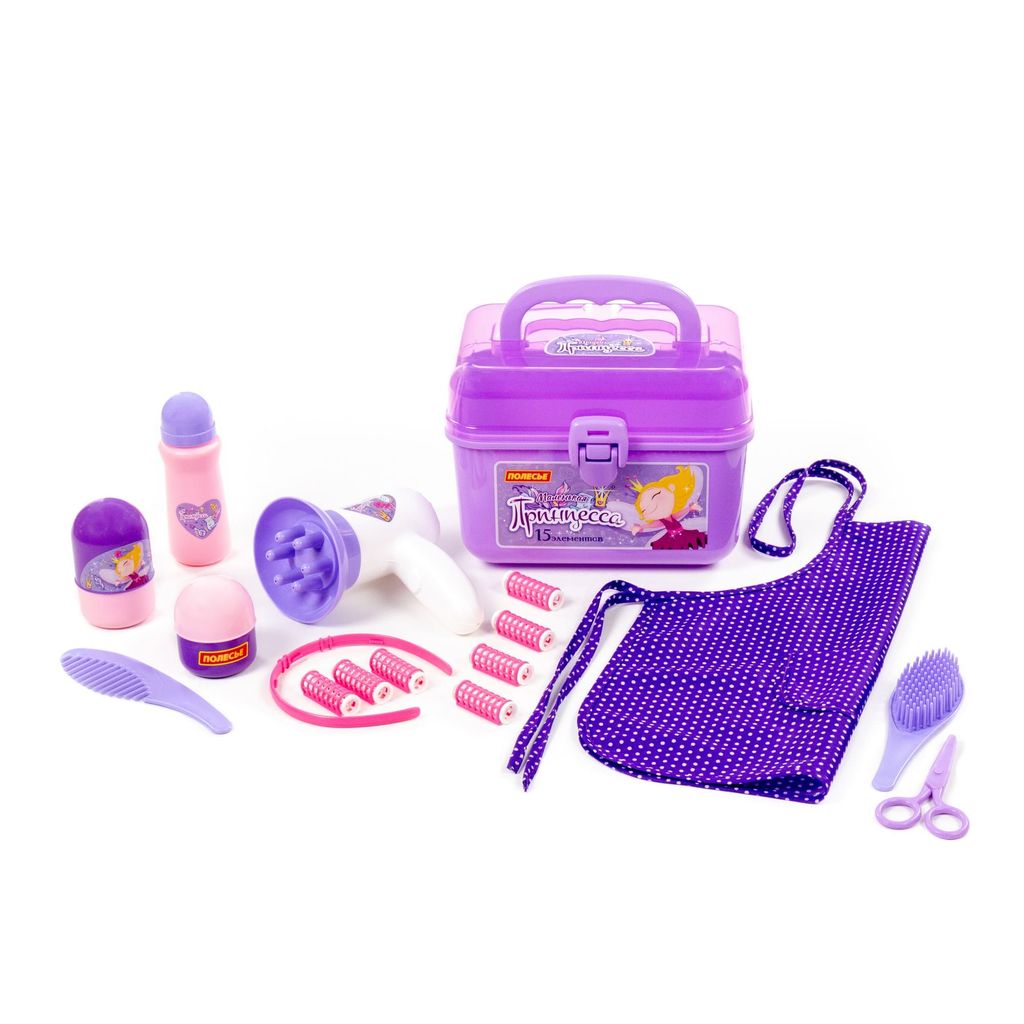 Набор Маленькая принцесса №12 (15 элементов) (в чемоданчике) - Полесье фото 5