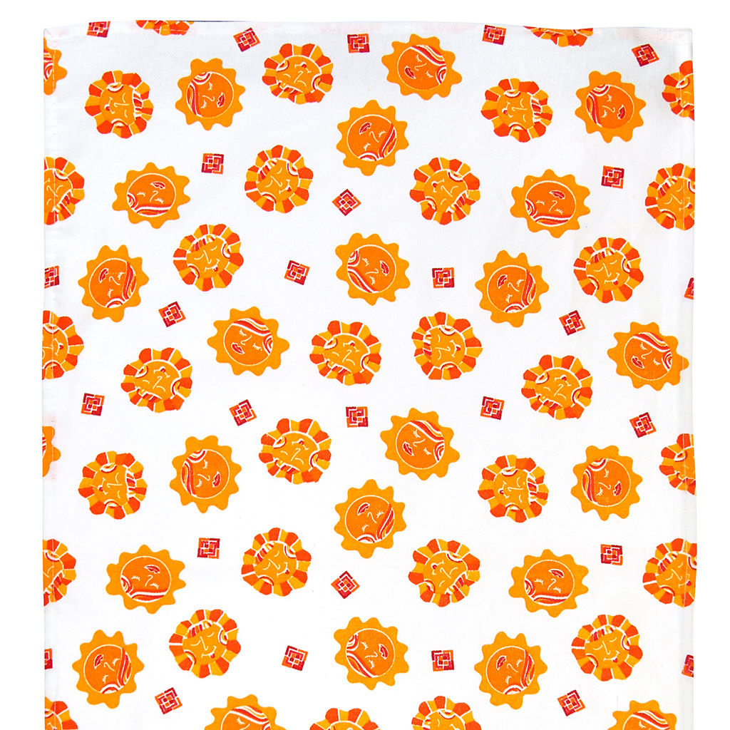 Солнечная Скатерть-дорожка на стол 50х145см, хлопок Премиум 186г/м2, Домашняя мода (Россия)