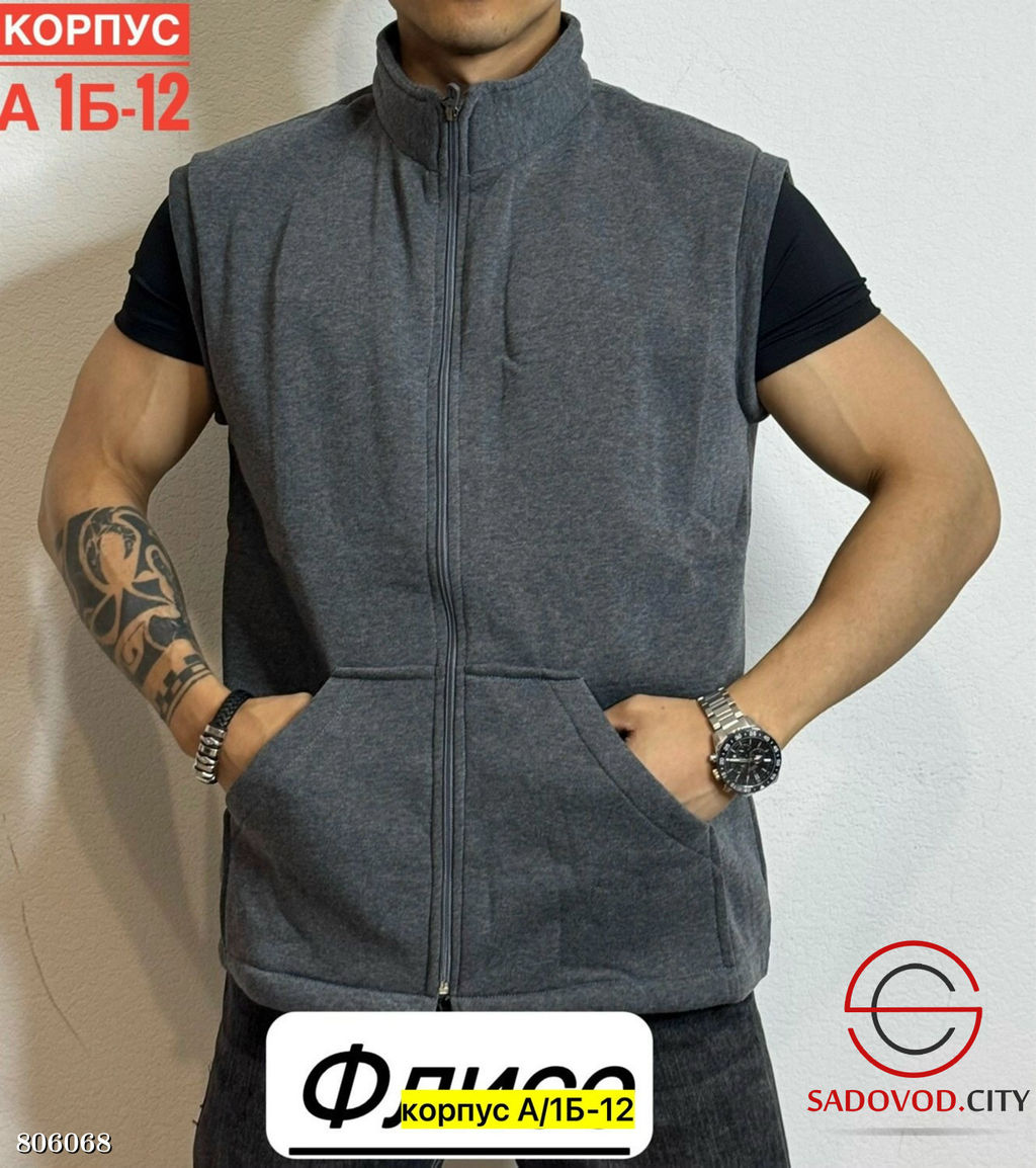 Жилет для мужчин из флиса. - Bruno фото 7
