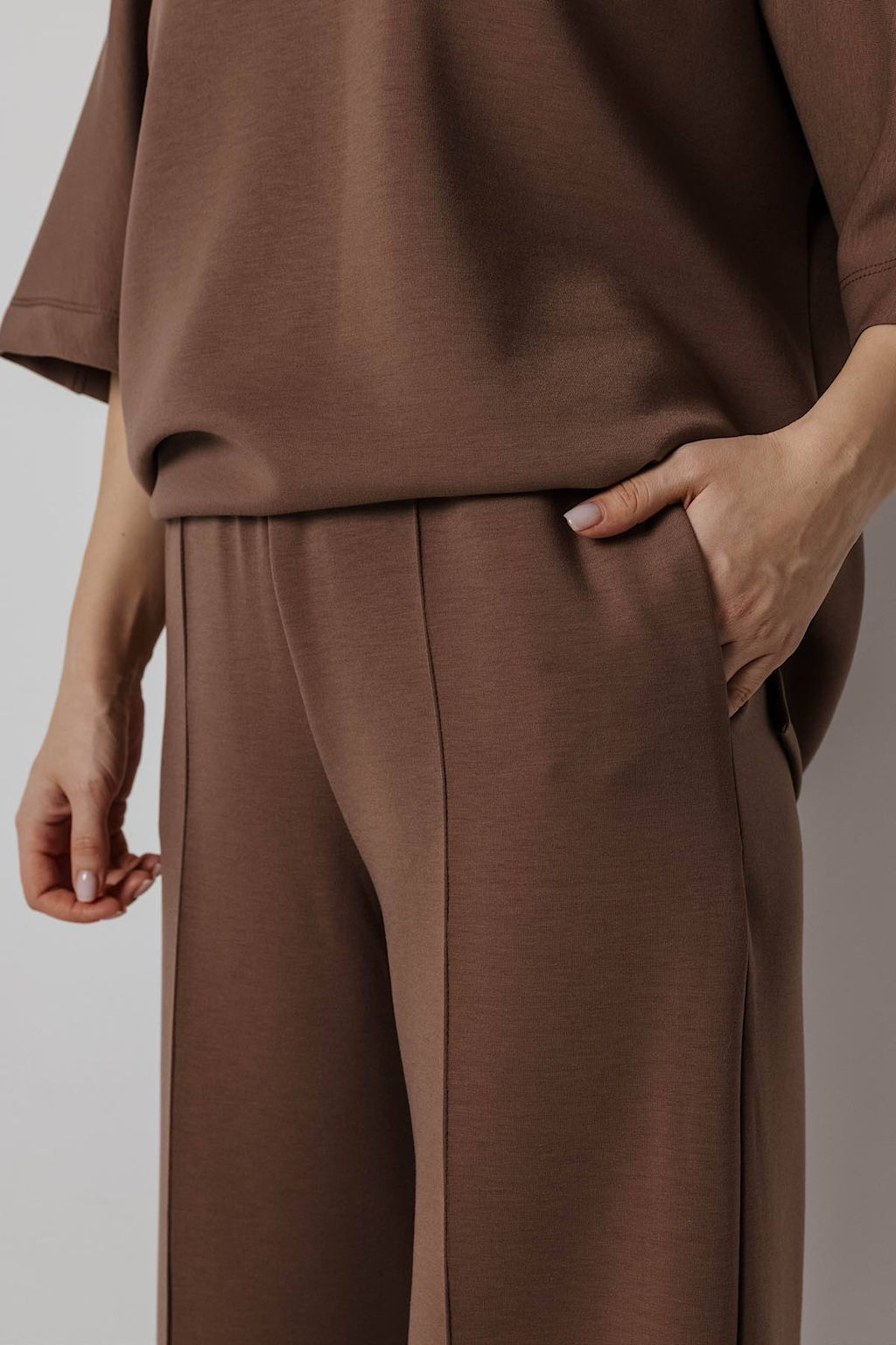 Брюки женские 213/07/Коричневый