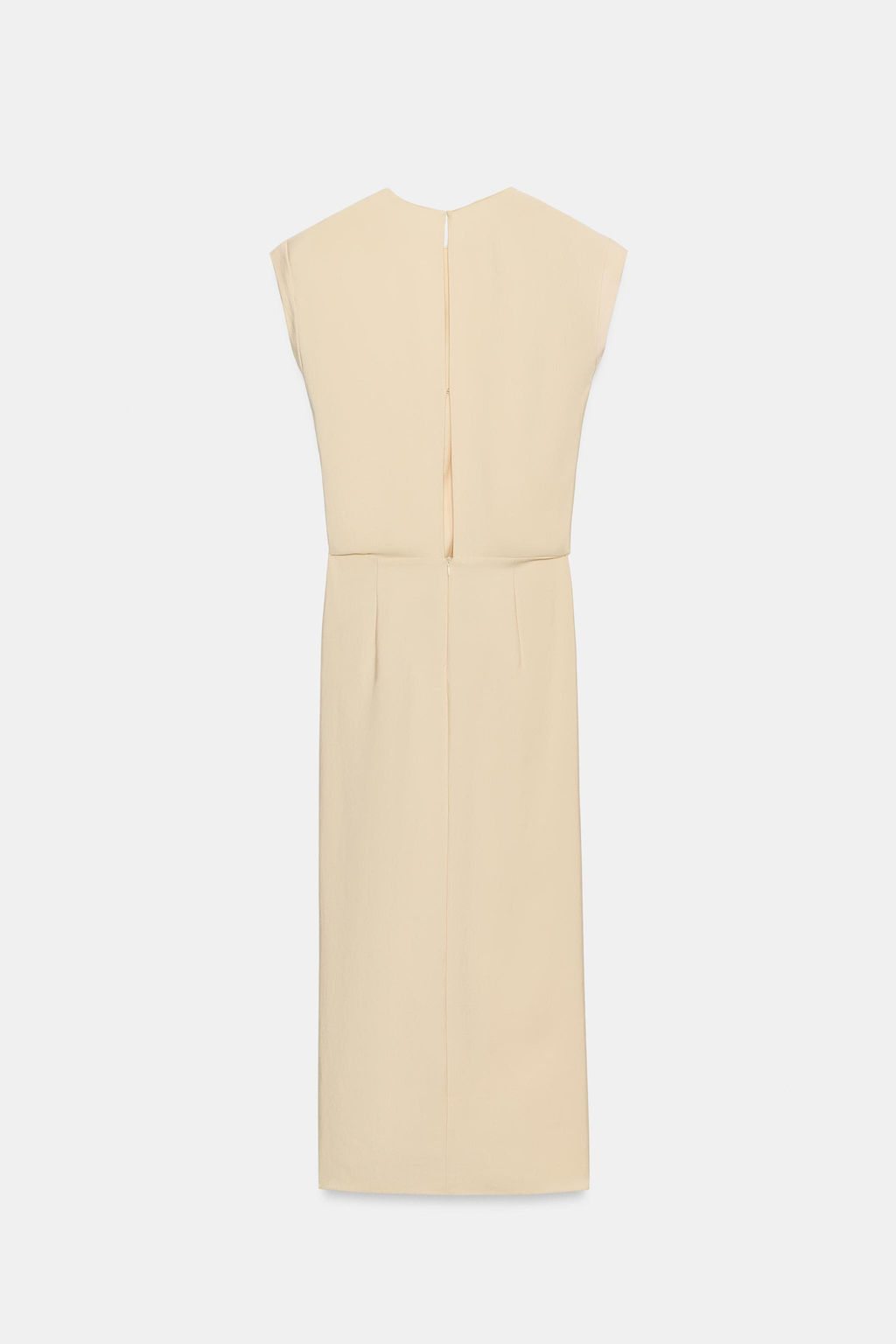 VESTIDO MIDI VOLANTES ZW COLLECTION / Crudo medio - Zara фото 8