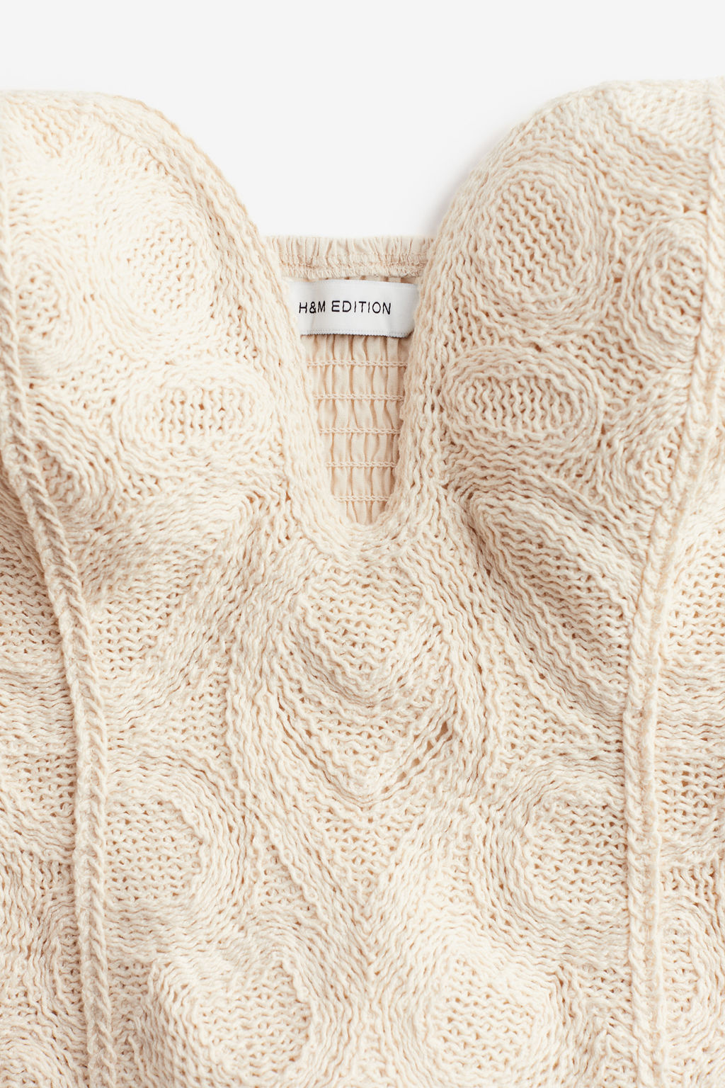 Top bustier efecto crochet - H&m фото 2