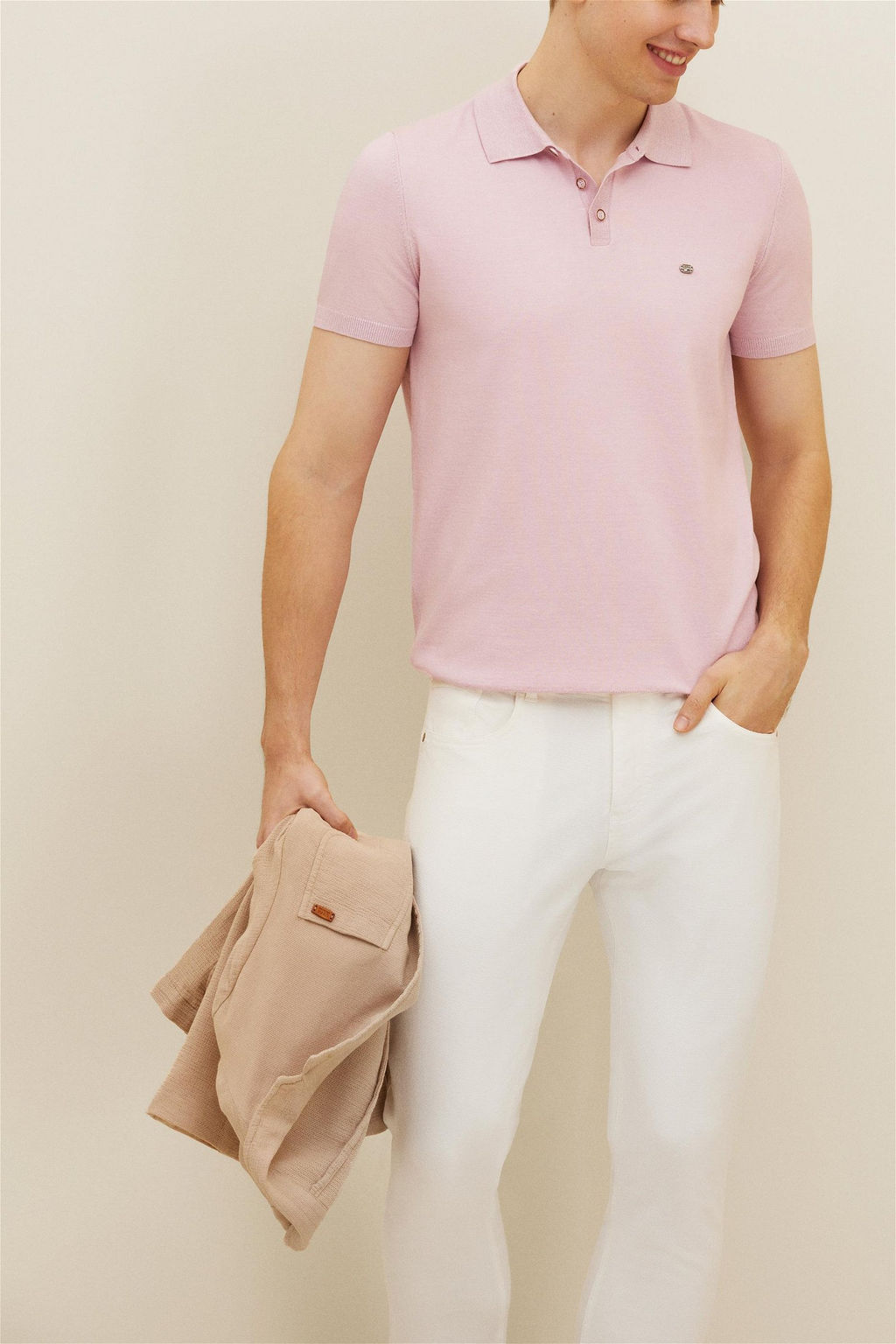 U. S. Polo Assn Мужские брюки из парусины цвета экрю - U.s. polo assn фото 2