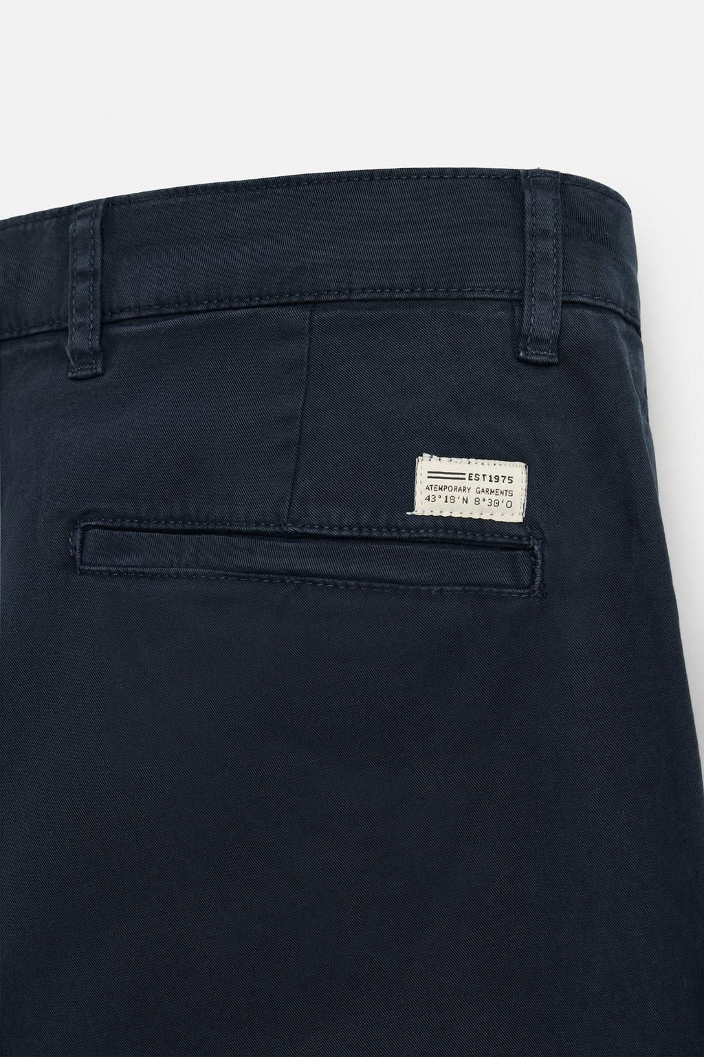 SKINNY FIT CHINO TROUSERS - Zara фото 36