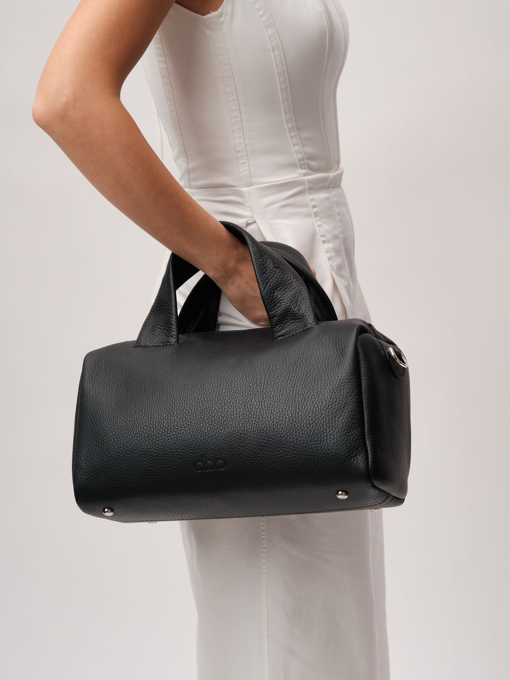 Кожаная сумка Bowling DBR 31378 черный фото 6