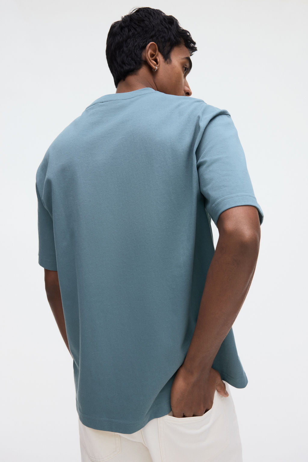 Camiseta COOLMAX® Relaxed Fit - H&m фото 7