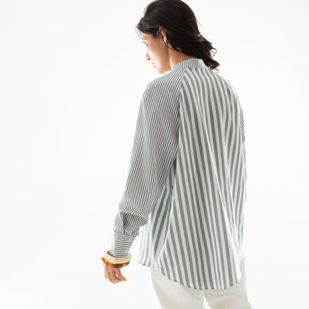 Рубашка, Модная экспертиза (green) - Charutti фото 5