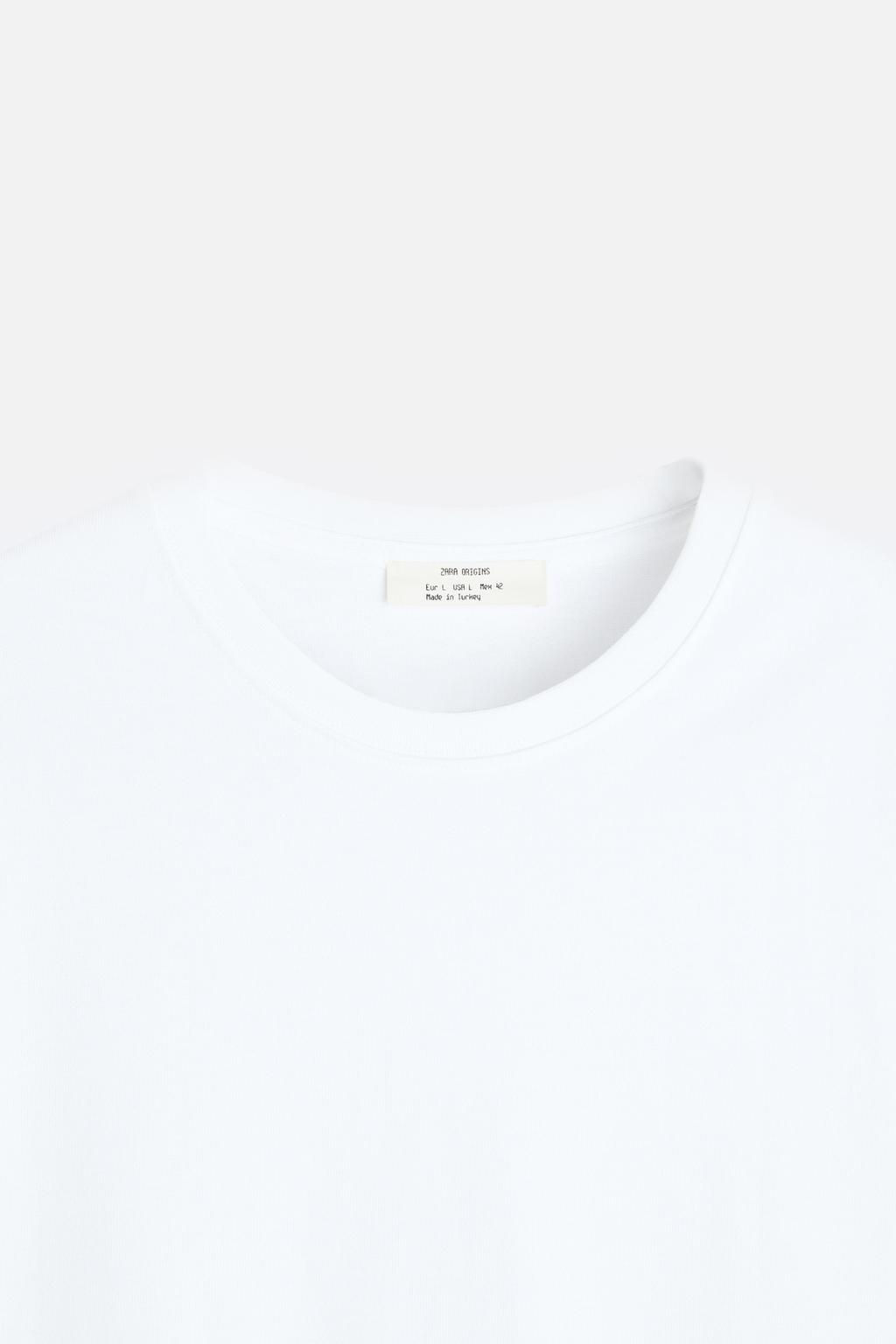 HEAVY WEIGHT SHORT SLEEVE T-SHIRT - Zara фото 29