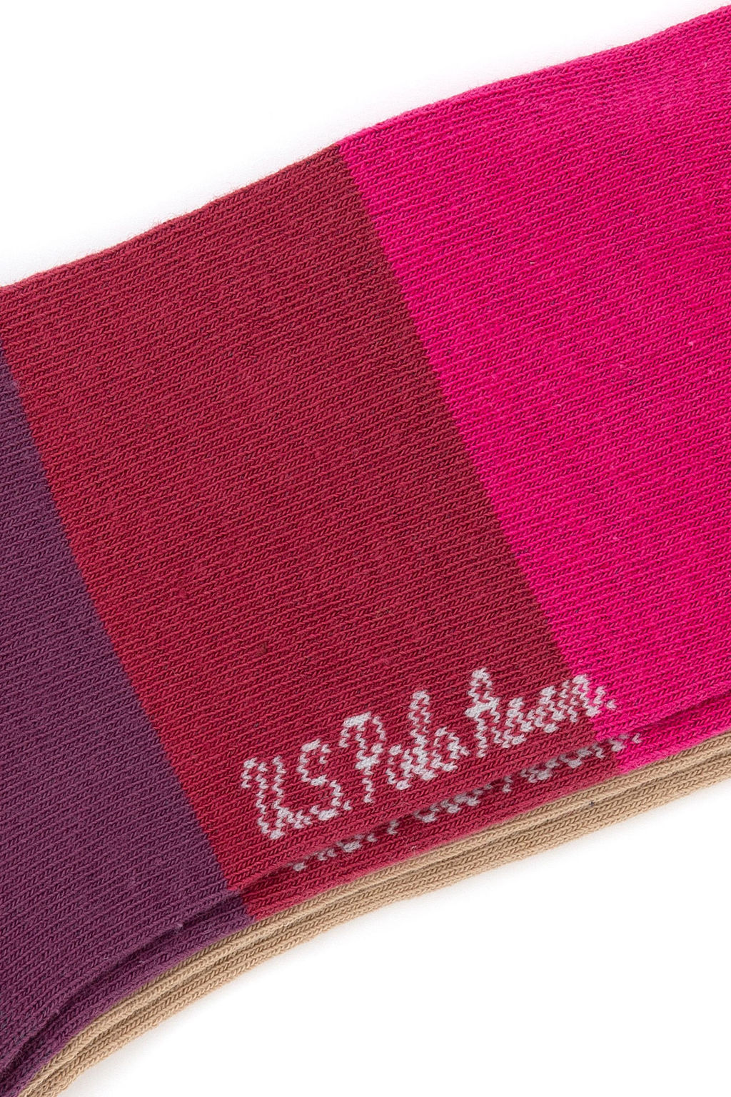 Женские носки-пипоги цвета фуксии, состоящие из двух частей Неожиданная скидка в корзине - U.s. polo assn фото 3