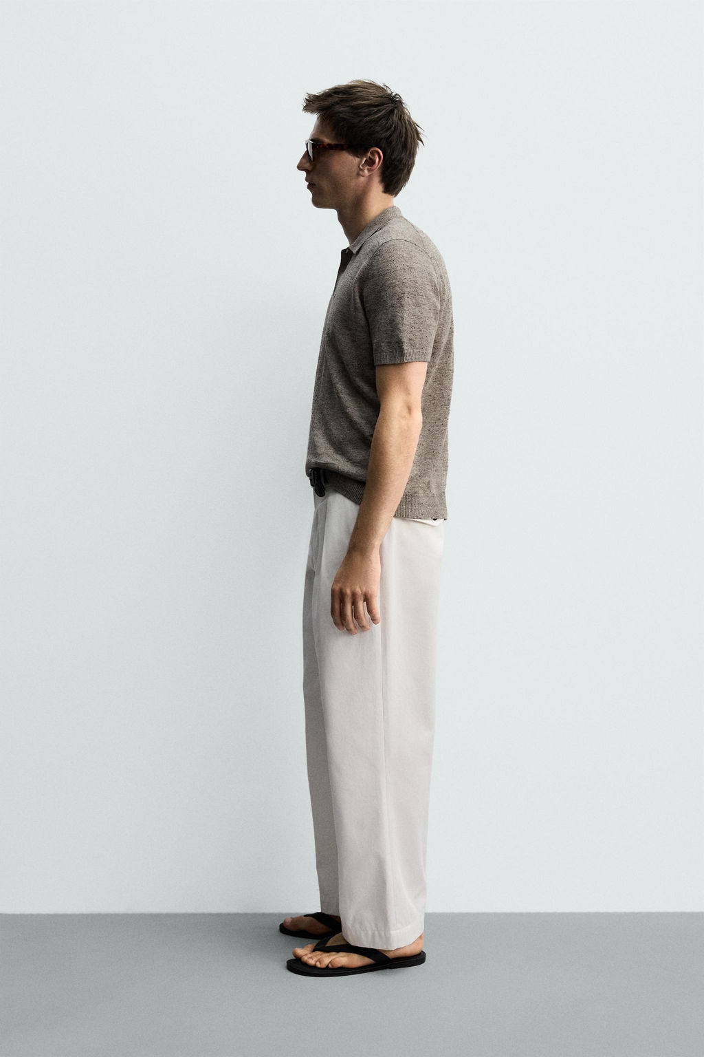 POLO PUNTO RELAXED FIT RAYAS / Rojo