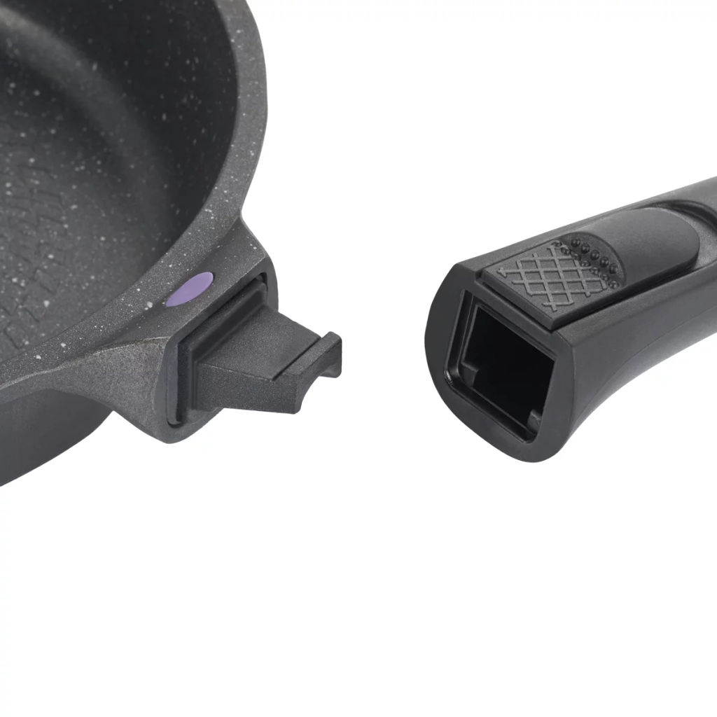 1480 GIPFEL Набор сковород PROOFET 20х5/24х5/28х6см литой алюминий, Whitford Xylan Plus, съемн.ручка