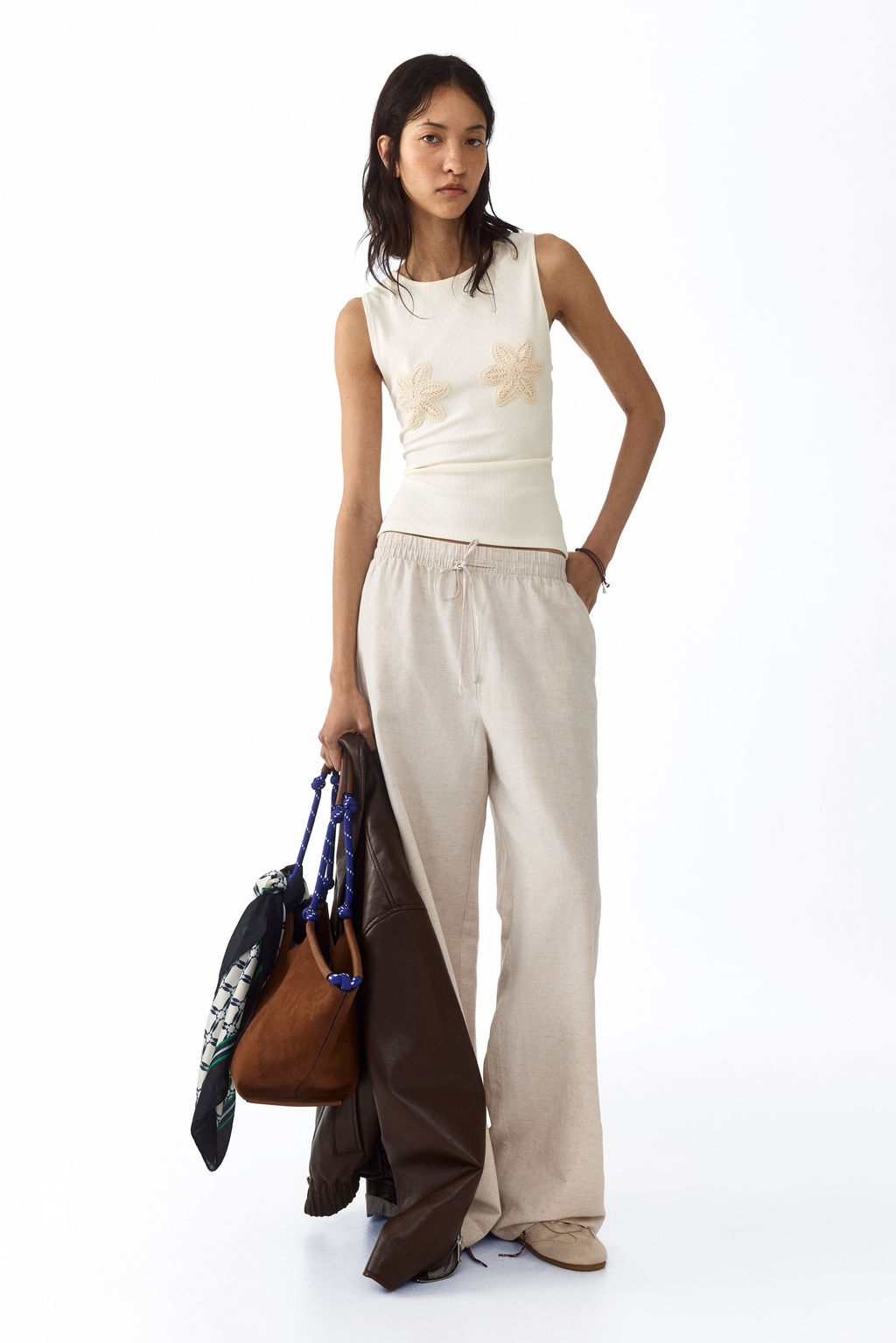 Top con detalles decorativos - H&m фото 2