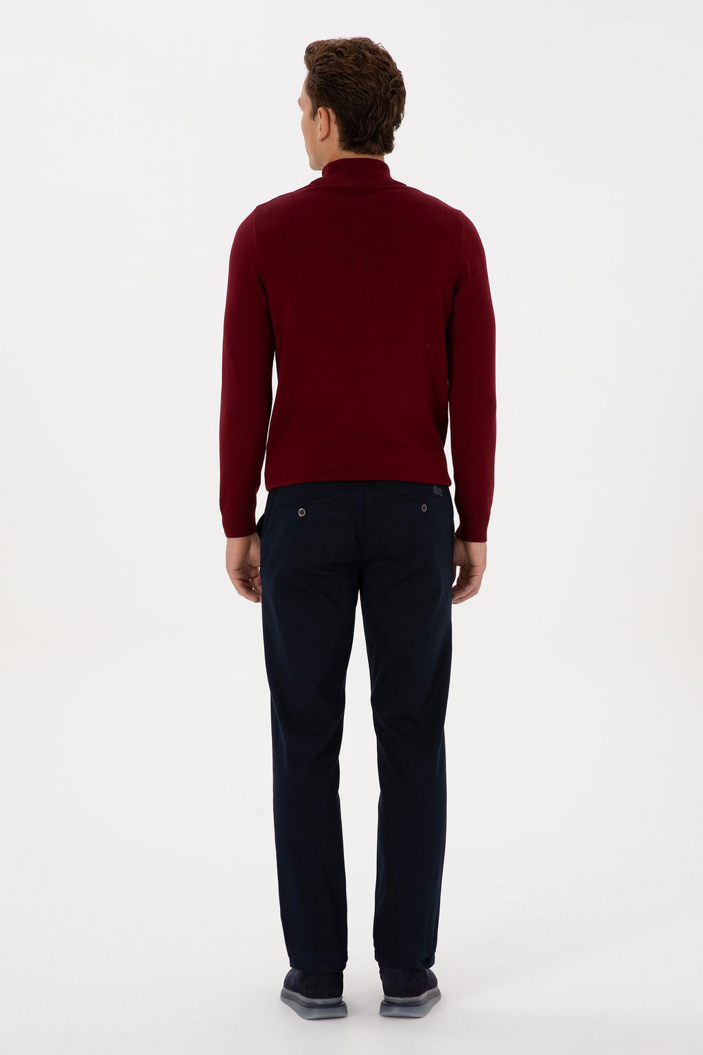 Erkek Lacivert Kanvas / Chino Pantolon - U.s. polo assn фото 4