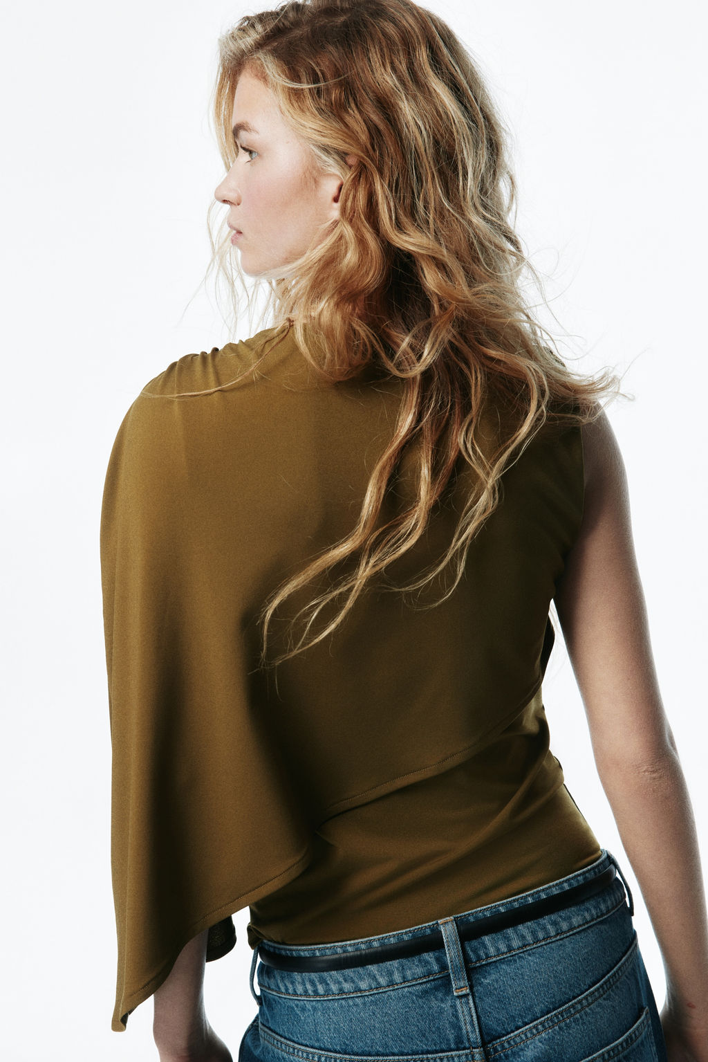 Top con detalle efecto capa - H&m фото 4