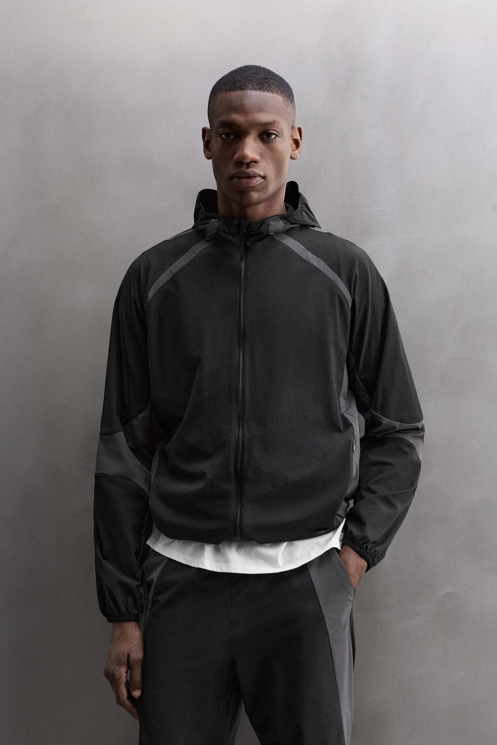 COLOUR BLOCK TECHNICAL JACKET - Zara фото 12