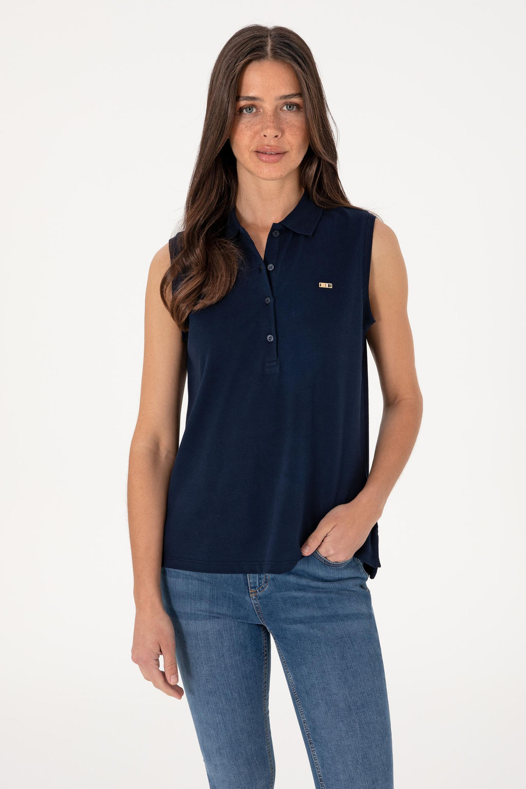 Kad_n Lacivert Ti__rt Sepette S_rpriz _ndirim - U.s. polo assn фото 8