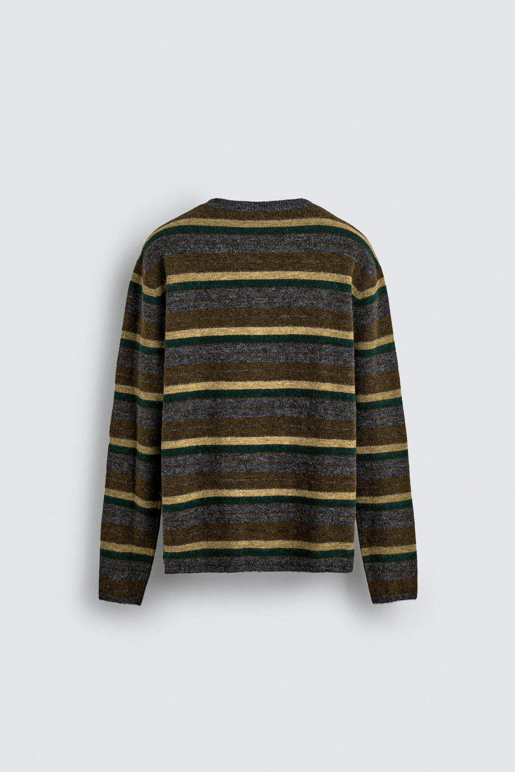 STRIPED JACQUARD CARDIGAN - Zara фото 7