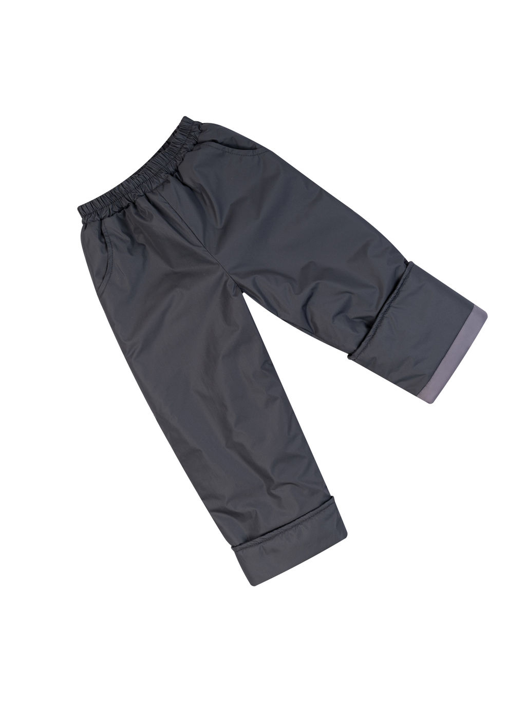 Брюки демисезонные серые (134-140, 68)