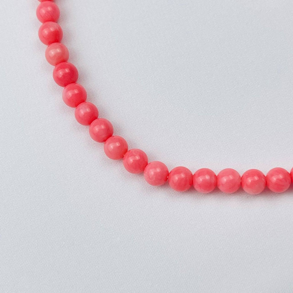 Колье из розового Коралла 42 см +