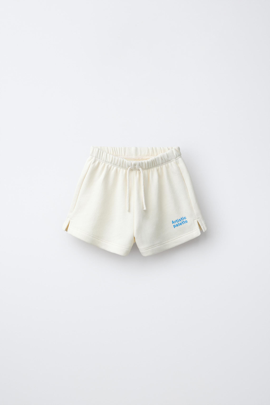 CONJUNTO SUDADERA Y BERMUDA TEXTO / Crudo - Zara фото 4