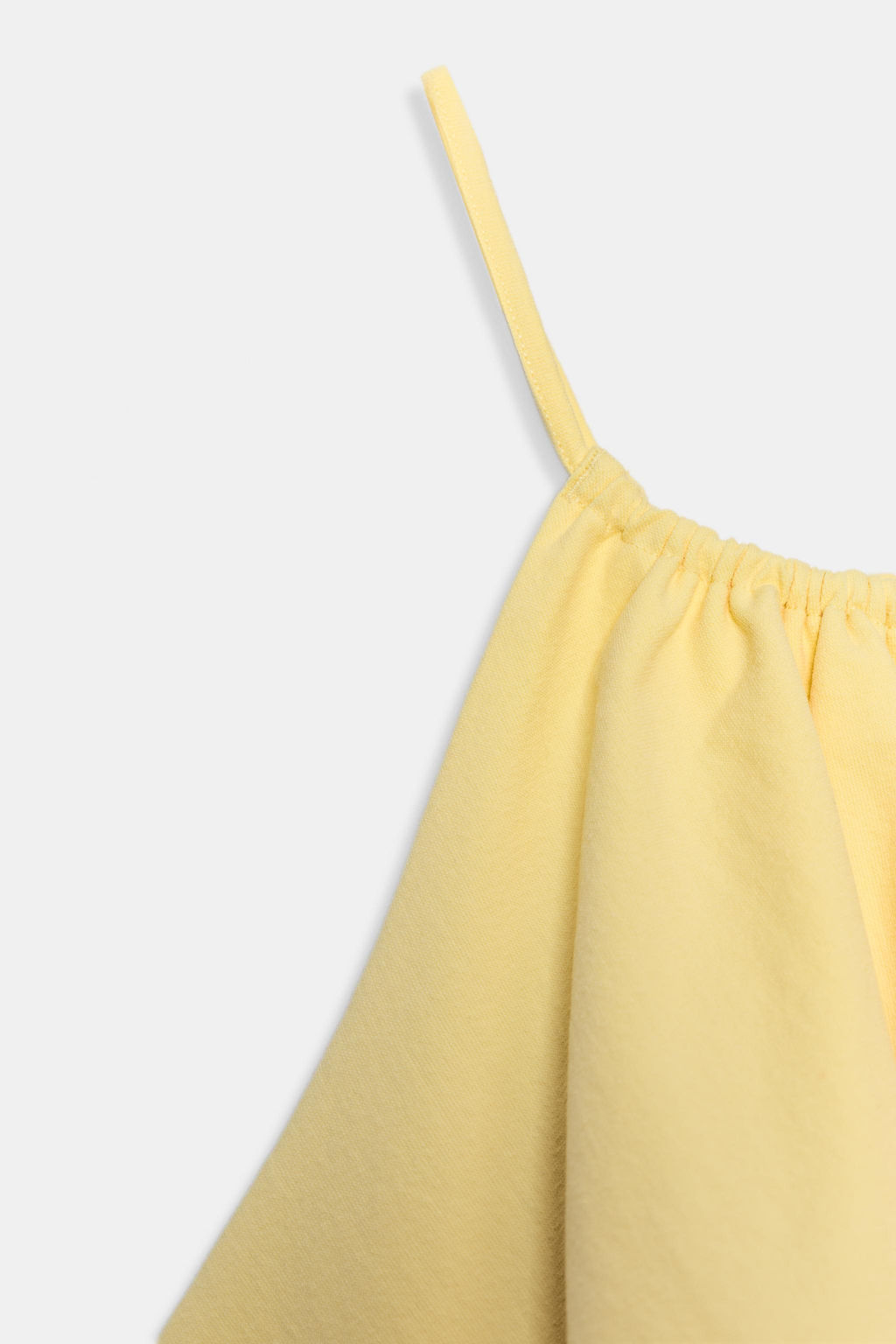 TOP HALTER VOLUMEN / Amarillo - Zara фото 7