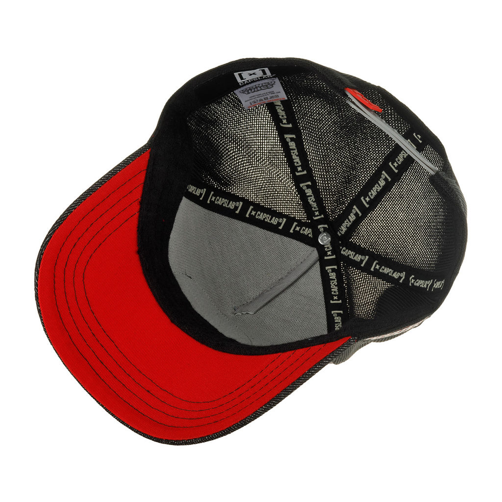 Бейсболка CAPSLAB арт. CL/LOO10/1/PCT/VBU Looney Tunes Bugs Bunny (серый / черный) фото 2