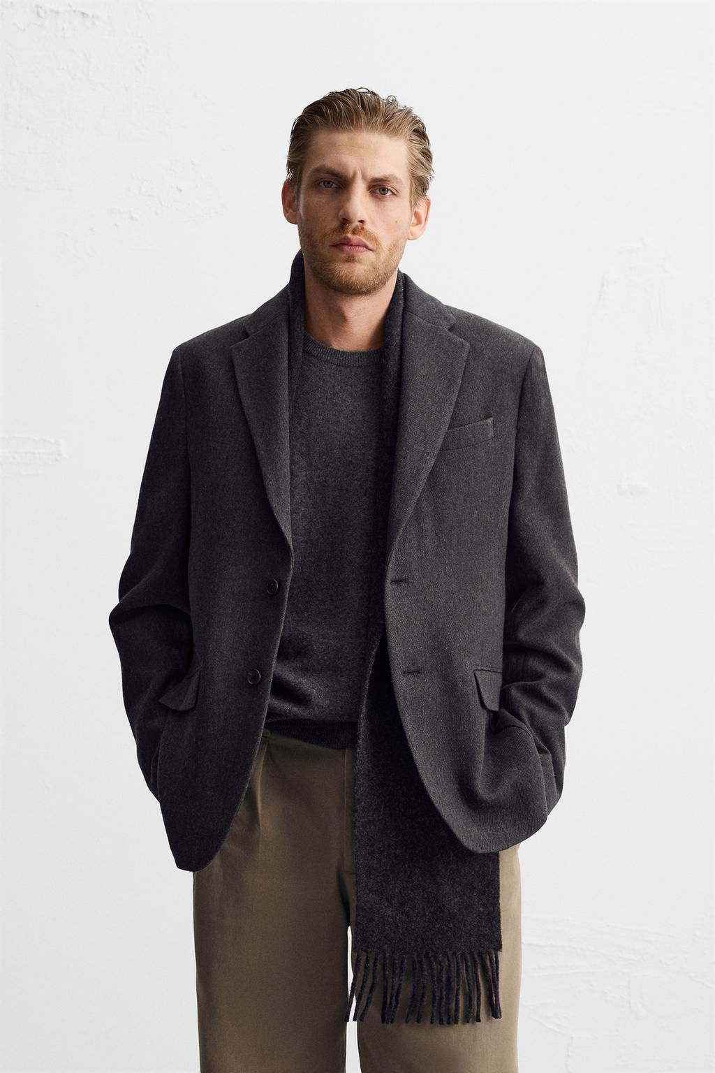 FLANNEL BLAZER - Zara фото 2