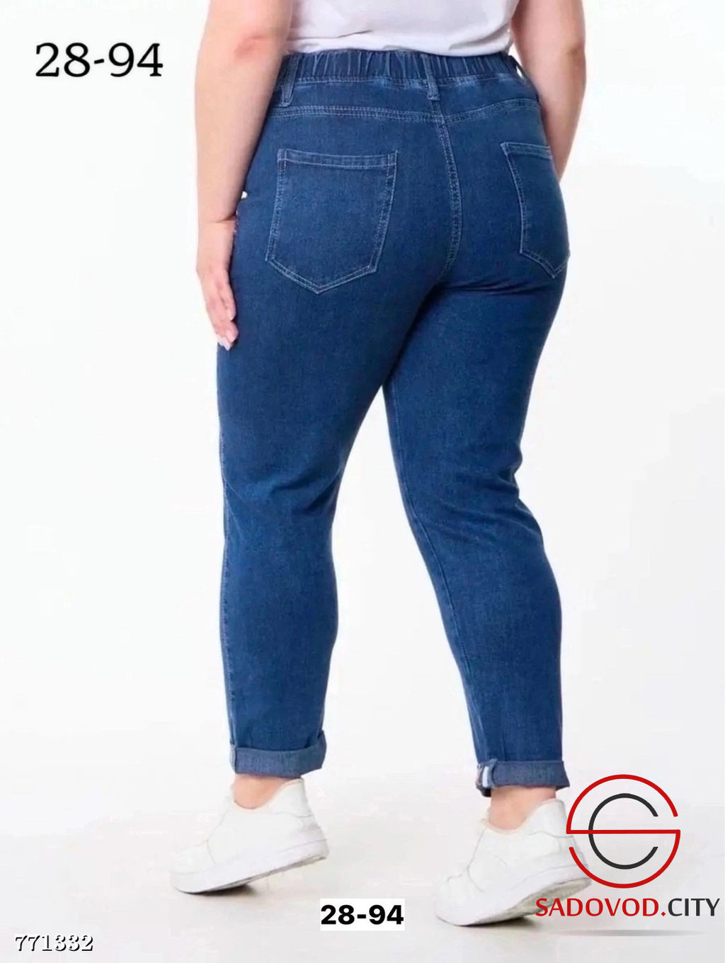 Джинсы на резинке женские - Bruno фото 3