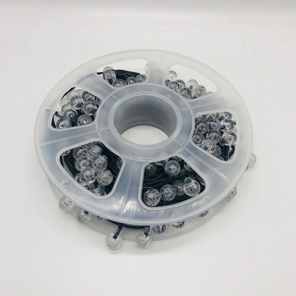 Гирлянда нить уличная Шарики на катушке 30 м (арт. HZ-80) - Ип лебедев о.ю фото 2