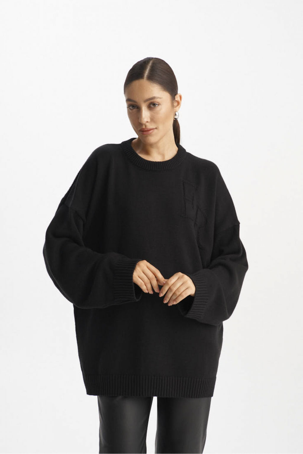 Джемпер Cotton ER Black