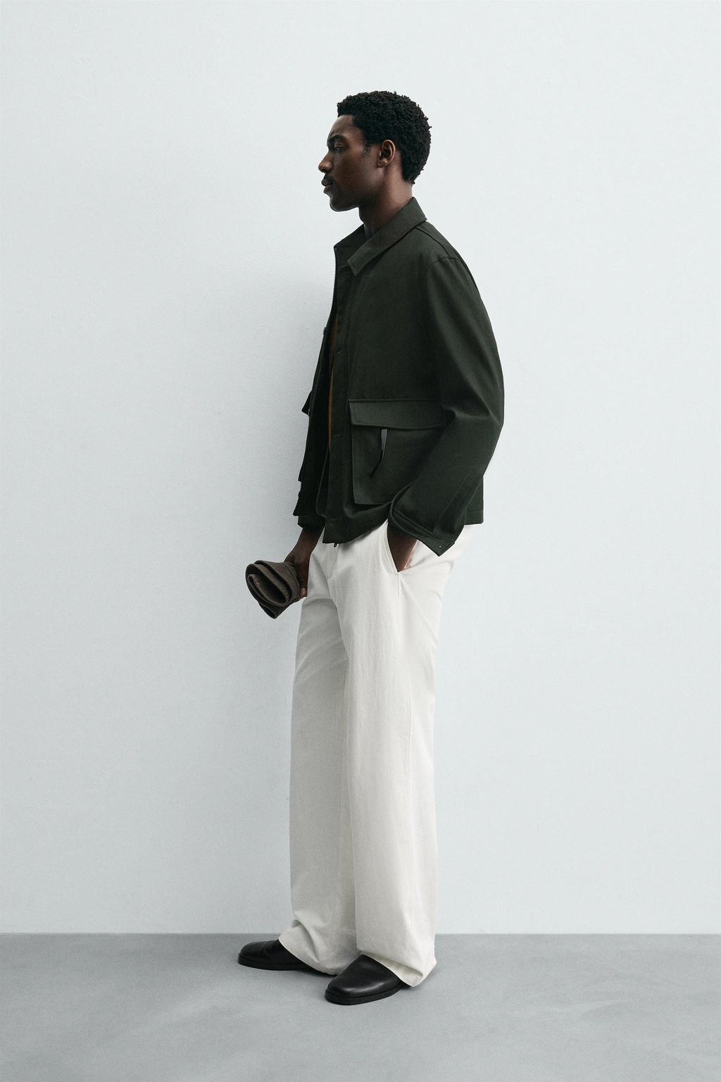 REGULAR FIT JACKET WITH POCKETS - Zara фото 4