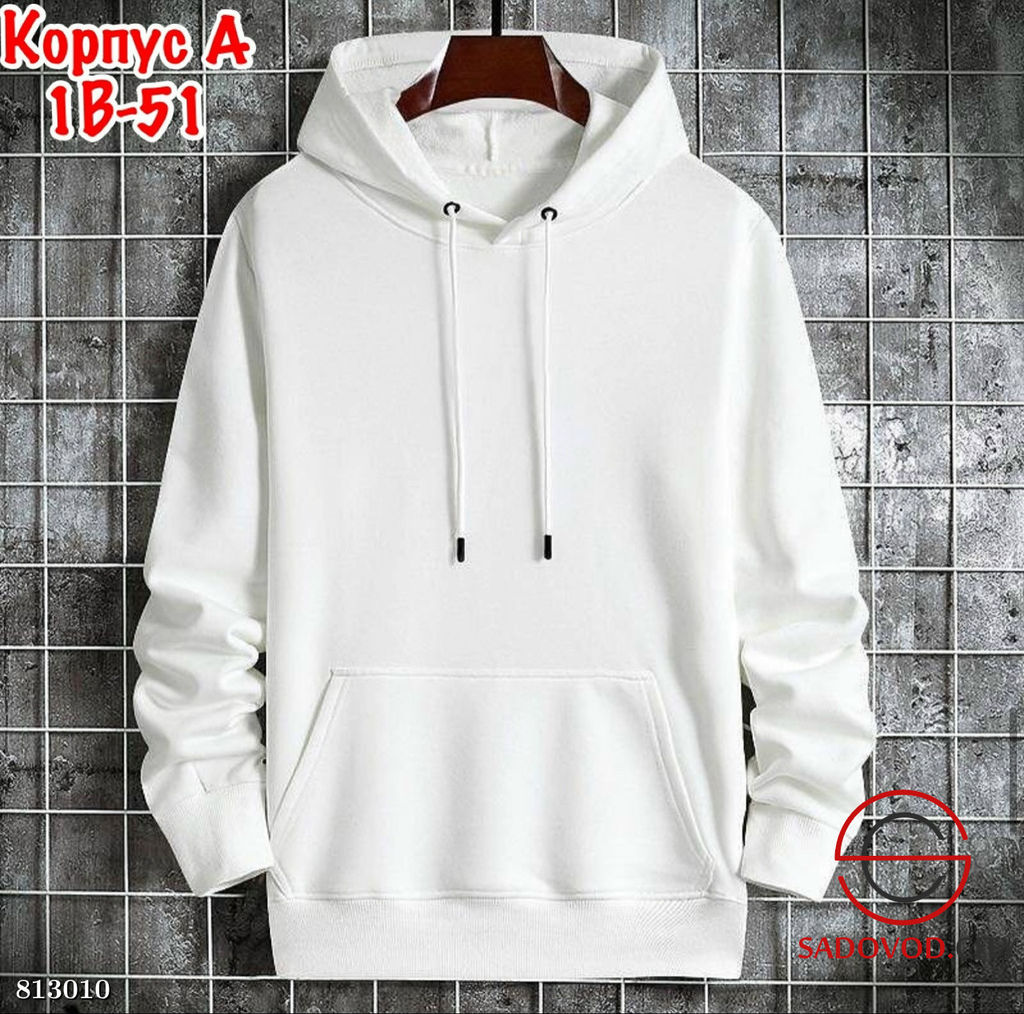 Толстовка из двунитки с капюшоном - Bruno фото 6