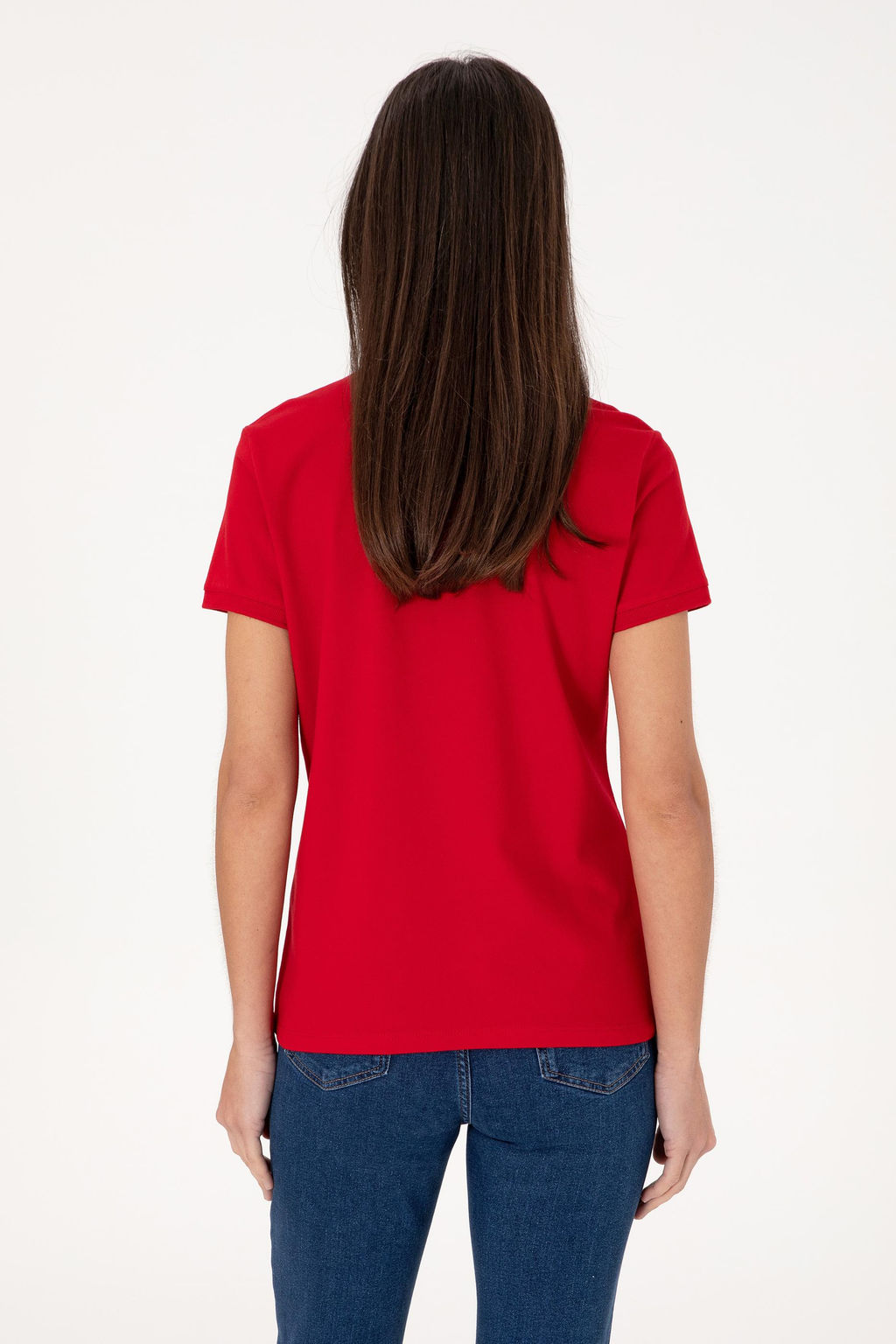 Kad_n K_rm_z_ Basic Polo Yaka Ti__rt Sepette S_rpriz _ndirim - U.s. polo assn фото 5